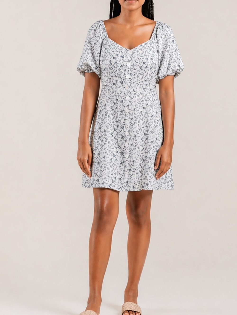 Rylee + Cru Women’s Bardot Floral Dress Large